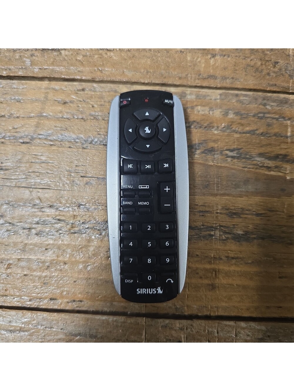 Sirius XM Radio Satellite Replacement Remote Control Black Silver